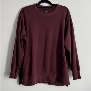 Aerie Dusty Rose Oversized Pullover Size M